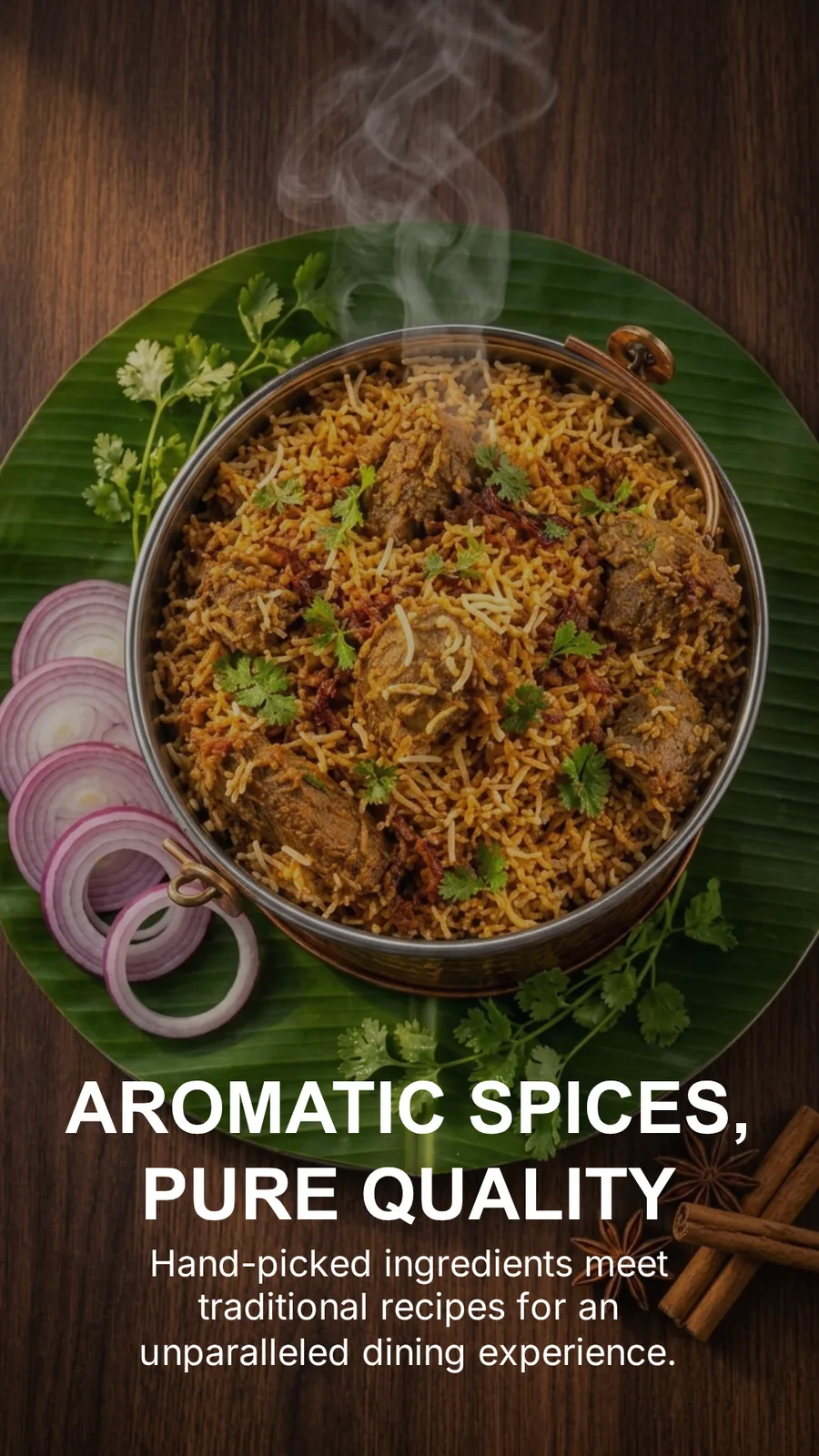 Aromatic spices, pure quality — hand-picked ingredients